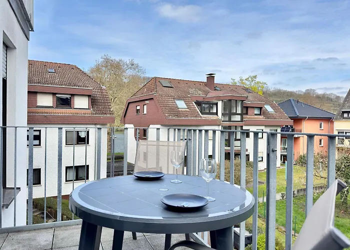 Apartmán Gemuetliches Mosel I 1 Schlafzimmer I Balkon I Kostenloser Parkplatz I Mosel Nah *